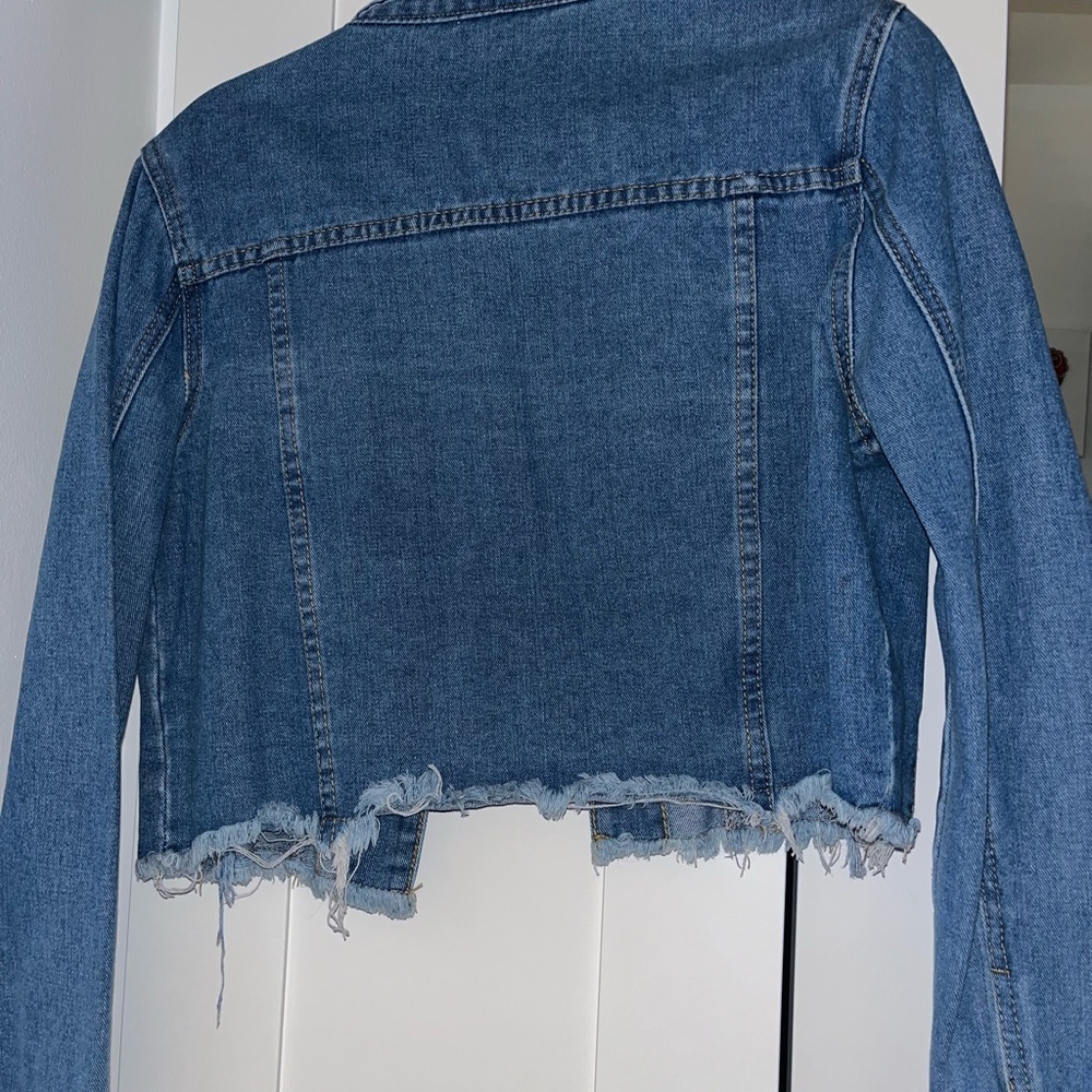 Crop Jean Jacket - Picture 2 of 4
